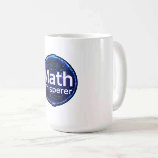 Mug Prof de maths chuchoteur de maths (Devant droit)