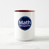 Mug Prof de maths chuchoteur de maths (Centre)