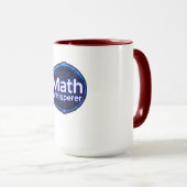 Mug Prof de maths chuchoteur de maths (Devant droit)