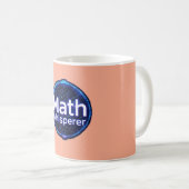 Mug Prof de maths chuchoteur de maths (Devant droit)