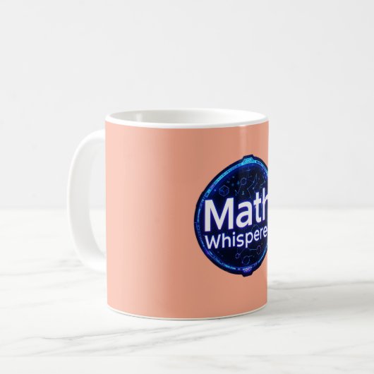 Mug Prof de maths chuchoteur de maths (Devant gauche)