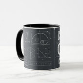 Mug Prof de maths Coordinateur de Chaos Calculé Café (Devant gauche)