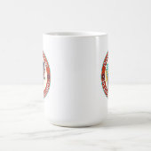 Mug Prof de maths drôle dinosaure (Centre)