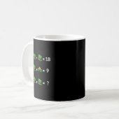 Mug Prof de maths équation drôle St Patrick (Devant gauche)