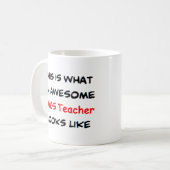 Mug prof de travaux pratiques, génial (Devant gauche)