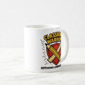 Mug Prof - Guerrier de la salle de classe (Devant droit)