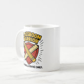 Mug Prof - Guerrier de la salle de classe (Devant gauche)
