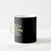 Mug Prof Jour De La Saint Patrick École Pro En Retard (Devant gauche)