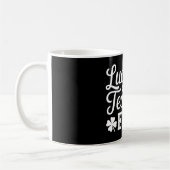 Mug Prof le plus chanceux enseignant la Saint-Patrick (Gauche)