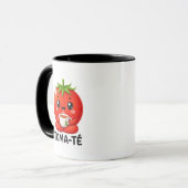 Mug Prof Punais Tomate Enseignant Espagnol Kawaii Écol (Devant gauche)