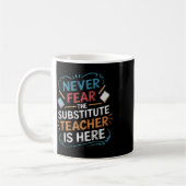 Mug Prof remplaçant Enseignant suppléant Et Prof rempl (Gauche)