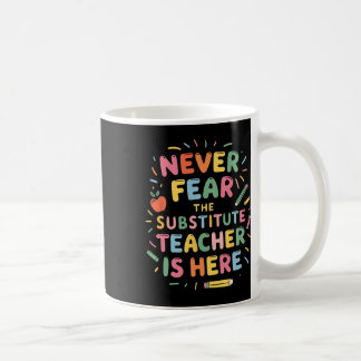 Mug Prof remplaçant Professeur suppléant et Prof rempl