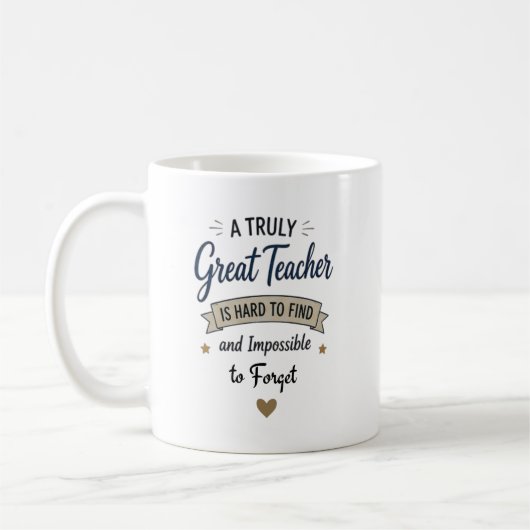 Mug Prof vraiment génial impossible à oublier (Gauche)