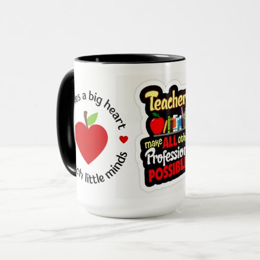 Mug Professeur (Devant gauche)