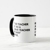 Mug Professeur À La Retraite Drôle Professeur À La Ret (Devant gauche)