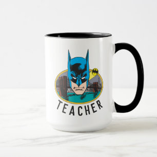 Mug Professeur à la tête de Batman