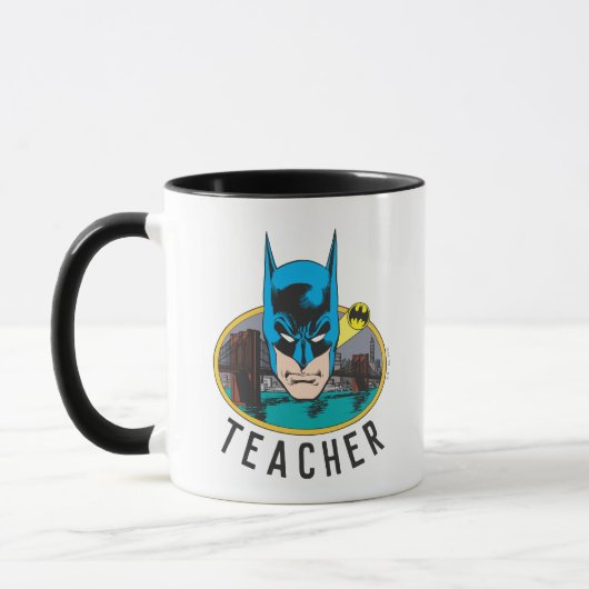 Mug Professeur à la tête de Batman (Gauche)