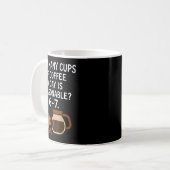 Mug Professeur amateur de café mème drôle 67 Six Sept (Devant gauche)