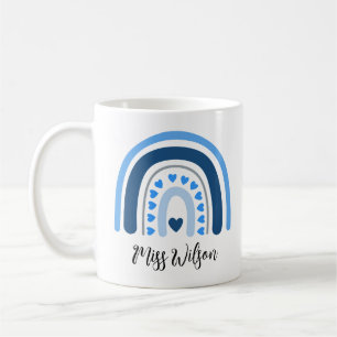 Mug Professeur arc-en-ciel aquarelle moderne
