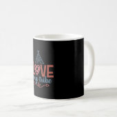 Mug Professeur Art Love My Tribe (Devant droit)