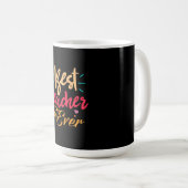Mug Professeur Art Meilleur enseignant (Devant droit)