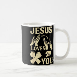 Mug Professeur Asl Langue Des Signes Américaine Chréti