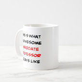 Mug professeur associé, génial (Devant gauche)