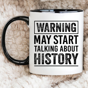 Mug Professeur, Attention Peut Commencer à Parler d'Hi