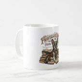 Mug Professeur Biscuit Frenchie Esquire vintage (Devant gauche)