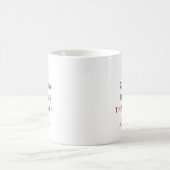 Mug Professeur Bonne Journée Petits Humains Typographi (Centre)