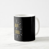Mug Professeur Cadeaux | Retourner À L'École Maintenan (Devant droit)