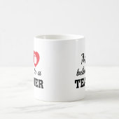 Mug Professeur Coeur Appartient (Centre)