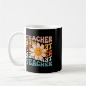 Mug Professeur Daisy Colorful - Enseignant de l'école  (Gauche)