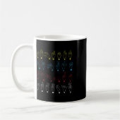 Mug Professeur d'alphabet ASL Langue des signes améric (Gauche)