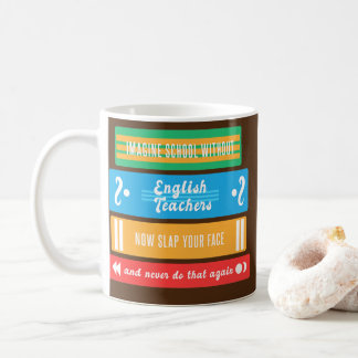 Mug Professeur d'anglais à l'école 