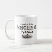 Mug Professeur d'Anglais fier victorien (Gauche)