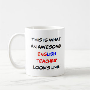 Mug professeur d'anglais, génial