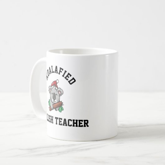 Mug Professeur d'anglais Koalafied (Devant gauche)