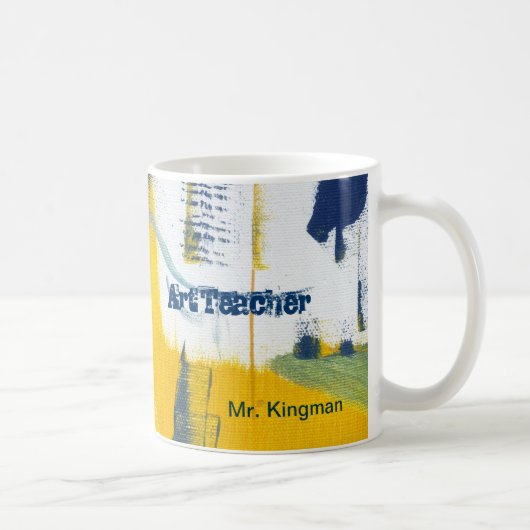 Mug Professeur d'art (Droite)