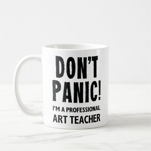 Mug Professeur d'art (Gauche)