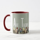 Mug Professeur d'art (Gauche)