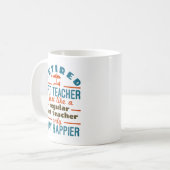 Mug Professeur d'art à la retraite Happier Funny (Devant gauche)