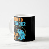 Mug Professeur d'art à la retraite Pêcheur Amoureux à  (Devant gauche)
