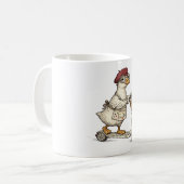 Mug Professeur d'Art Oie Ridicule | | Oie Drôle sur (Devant gauche)