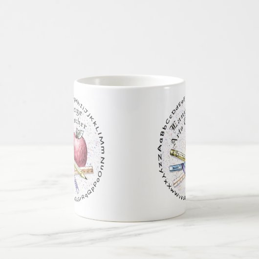 Mug Professeur d'arts de la langue (Centre)