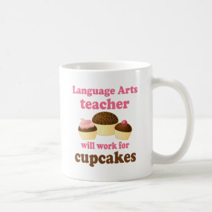 Mug Professeur d'arts drôle de langue