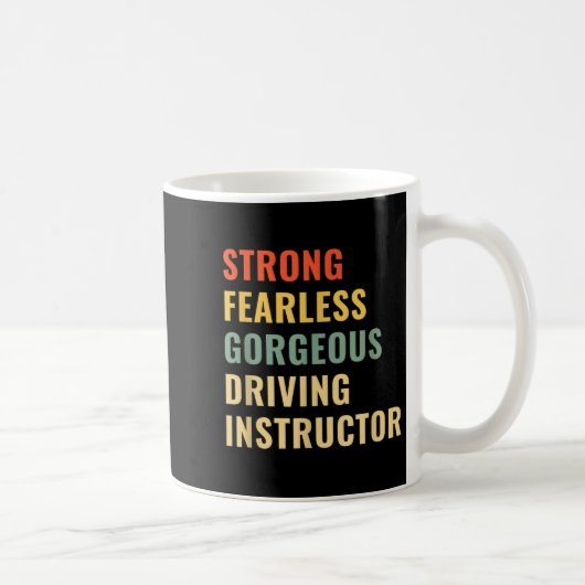 Mug Professeur d'auto-école Moniteur d'auto-école (Droite)