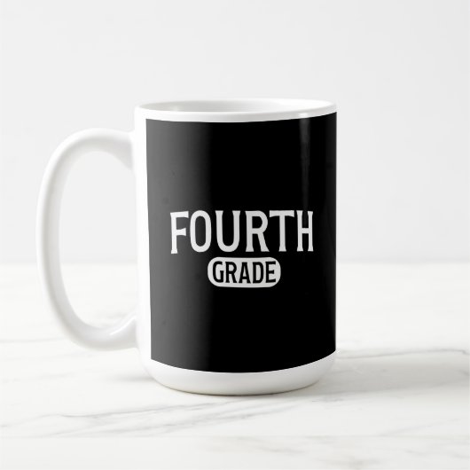 Mug Professeur de 4e année (Gauche)