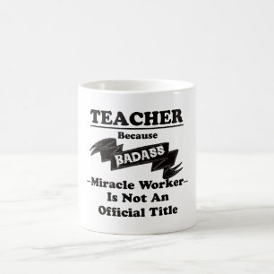 Mug Professeur de Badass