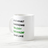Mug professeur de biologie, génial (Devant gauche)